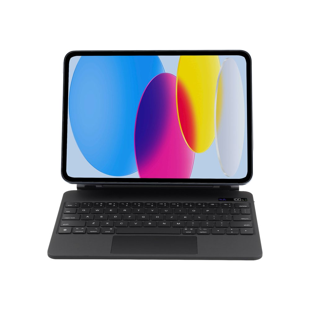 Levně JP Magnetic Keyboard MK01 pouzdro na tablet s displejem, iPad 10.9 2022 (iPad 10) / iPad 11 2025 (iPad 11), černé