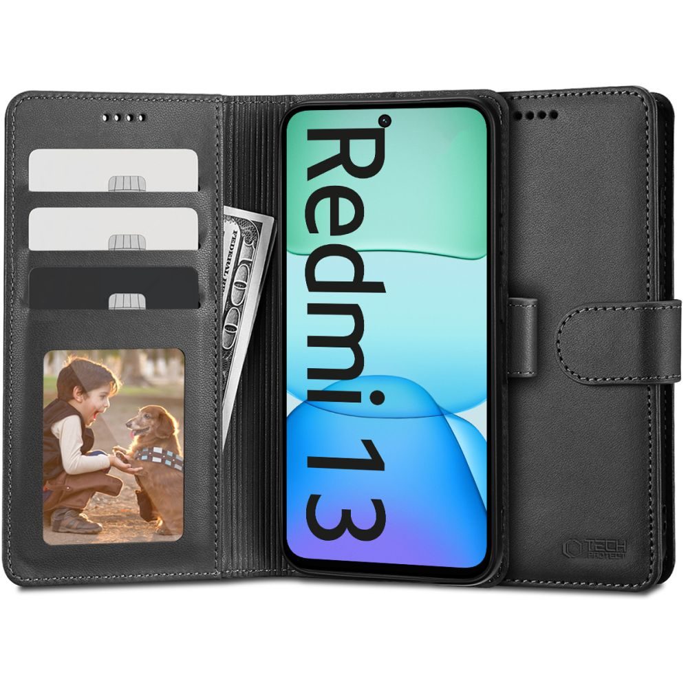 Tech-Protect Xiaomi Redmi 13 černé pouzdro