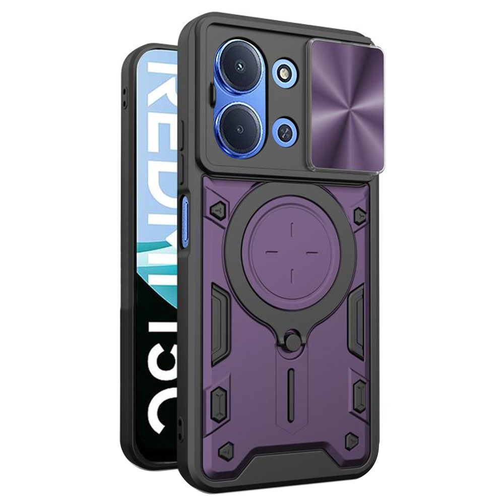 Levně Techsuit CamGuard Pro, Xiaomi Redmi 15C 4G / 5G, fialový