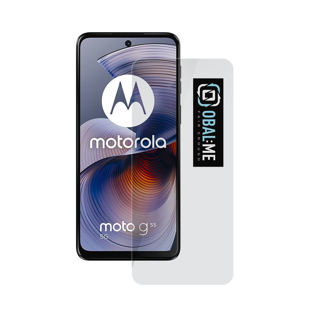 Levně OBAL:ME 2.5D Tvrzené Sklo pro Motorola G55, průhledné