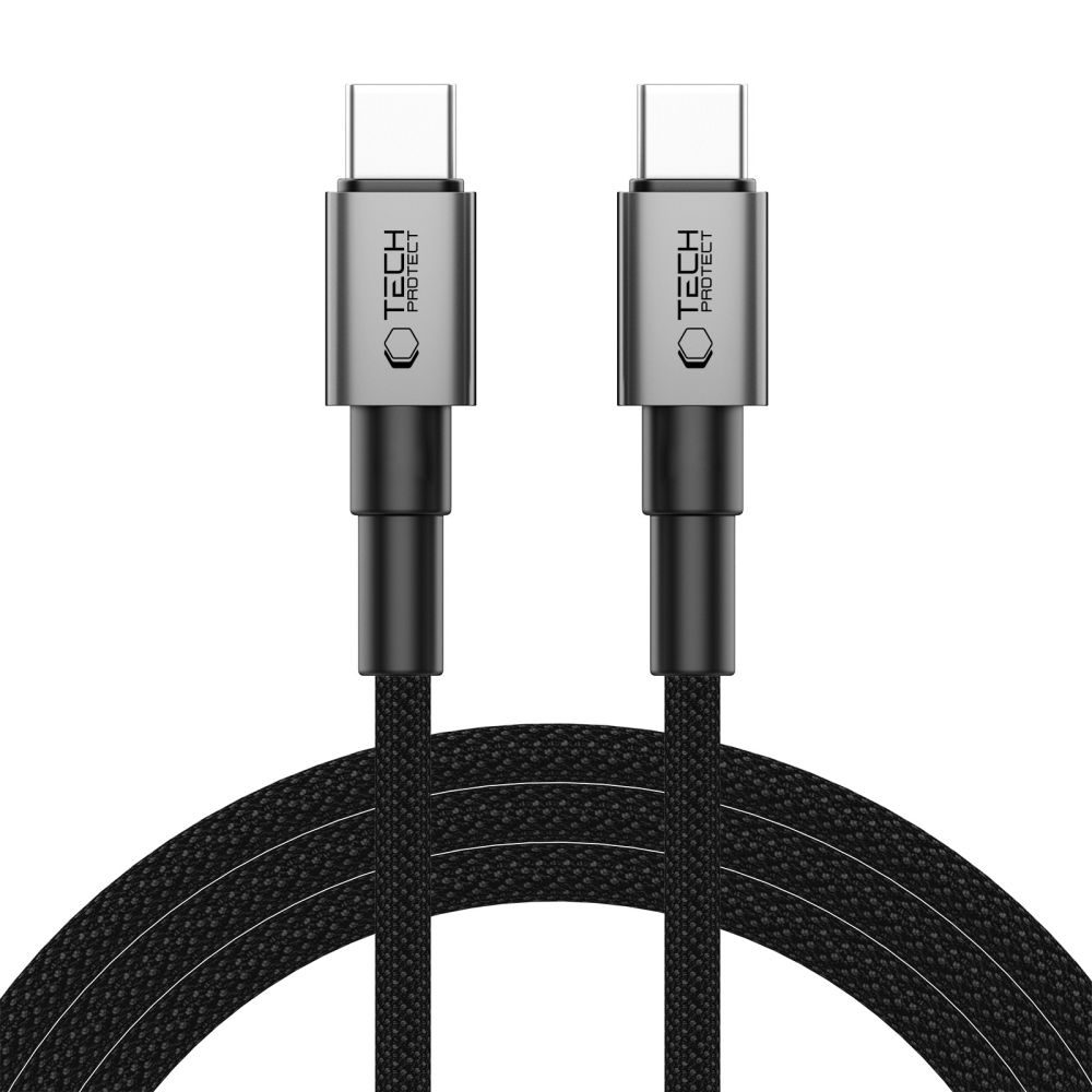Tech-Protect UltraBoost DNA kábel USB-C, PD100W/5A, 2m, szürke
