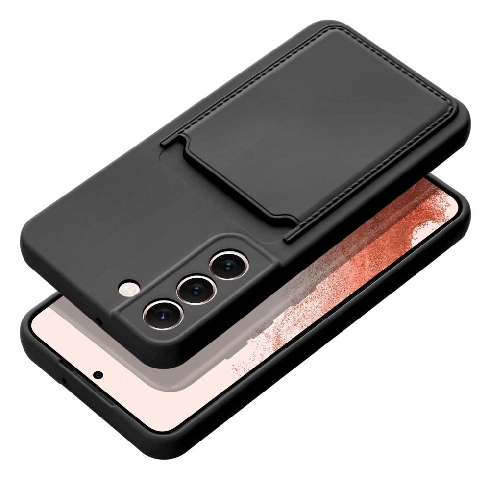 Husă Card Case, Samsung Galaxy A05S, Neagră