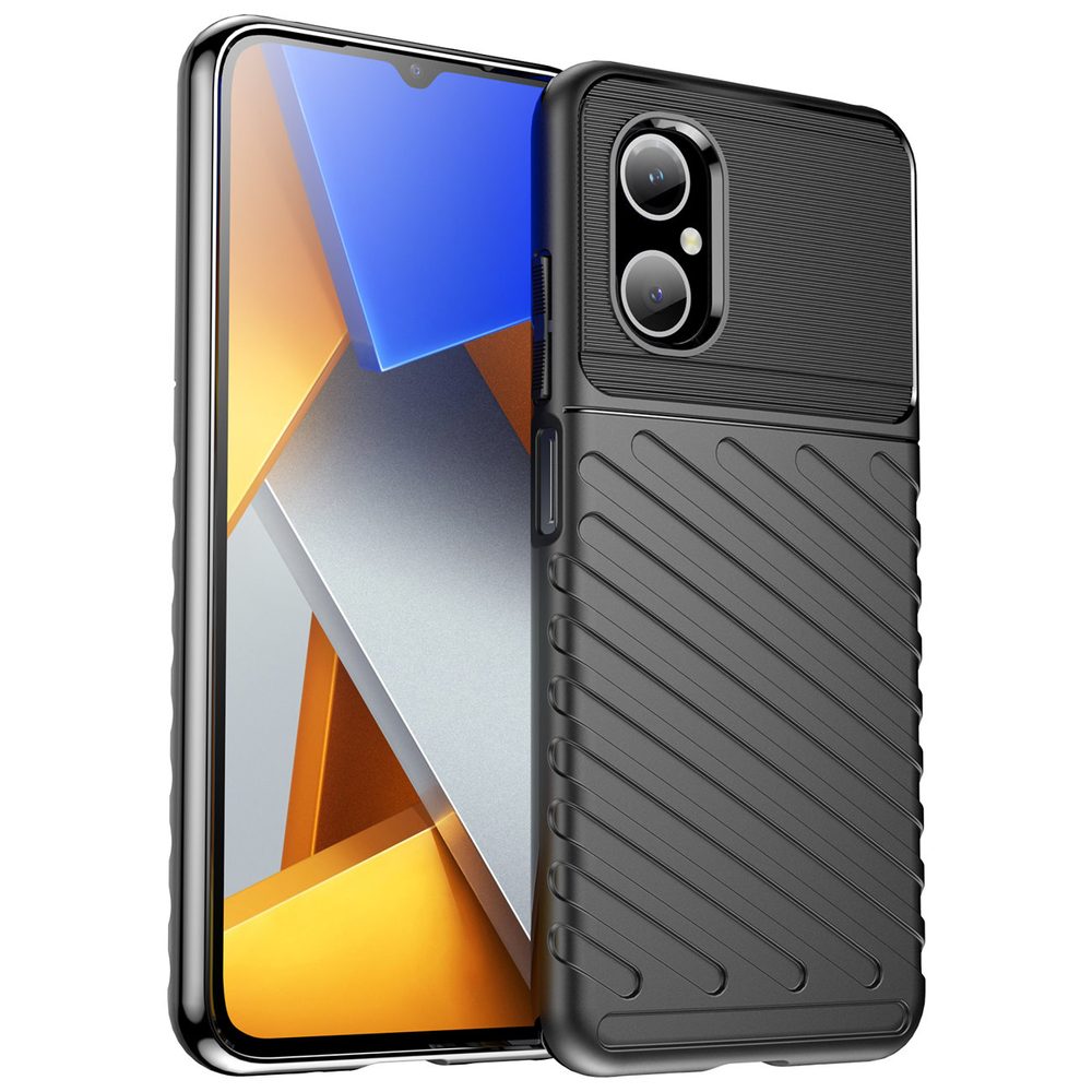 Levně Thunder obal, Xiaomi Redmi Note 11E / Redmi 10 5G / Redmi 10 Prime+ 5G / Poco M4 5G , černý