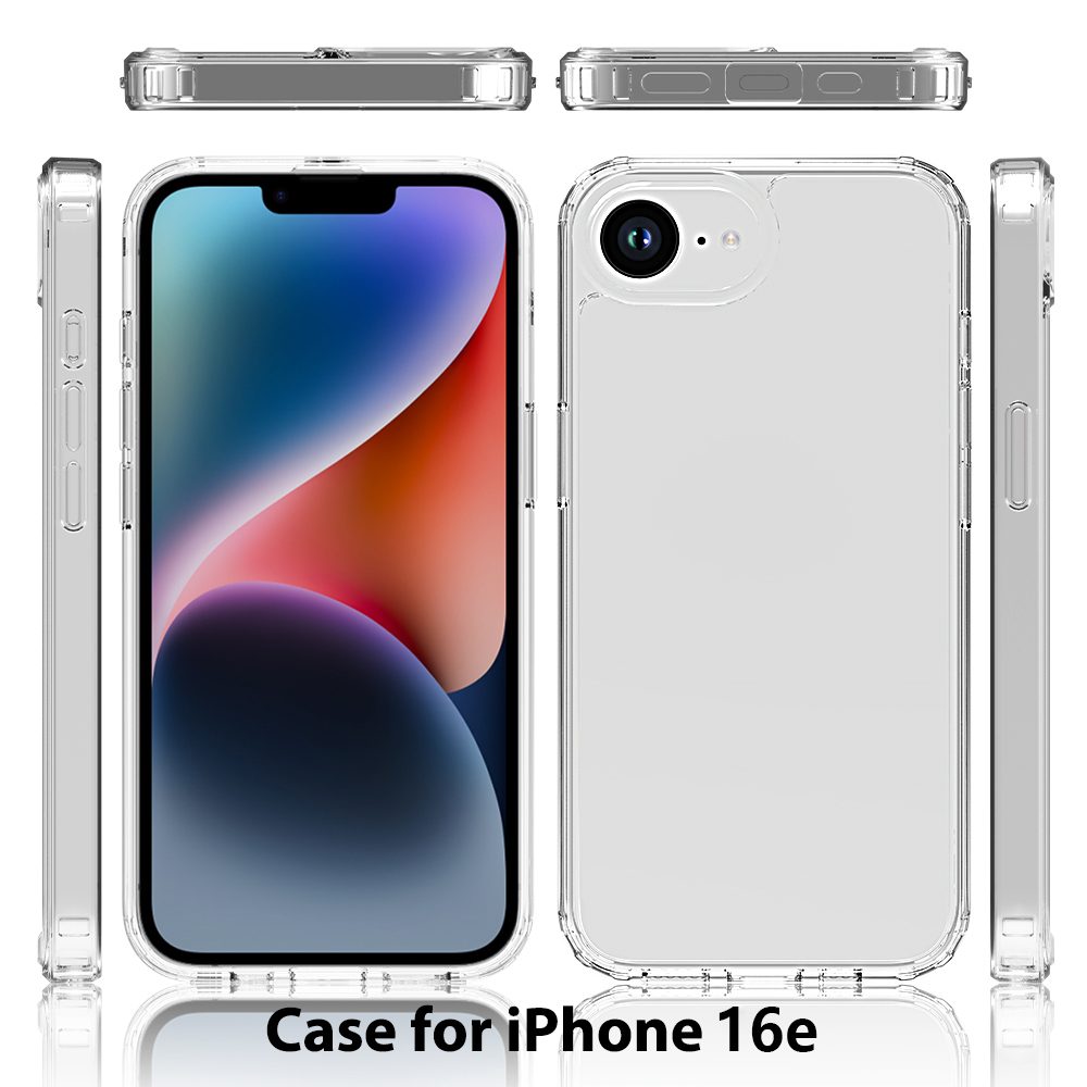 JP Priehľadný kryt, iPhone 16e / 17e