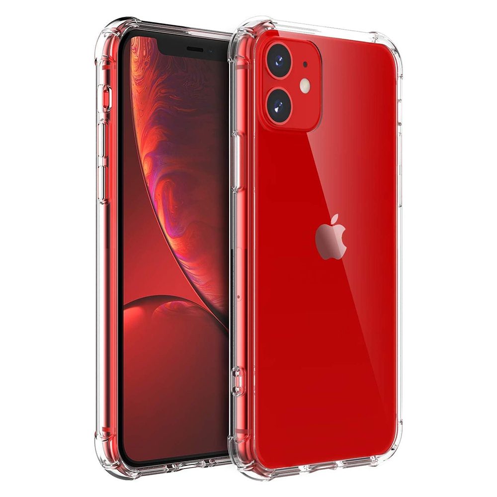 Techsuit Shockproof Průhledný Obal, IPhone 11