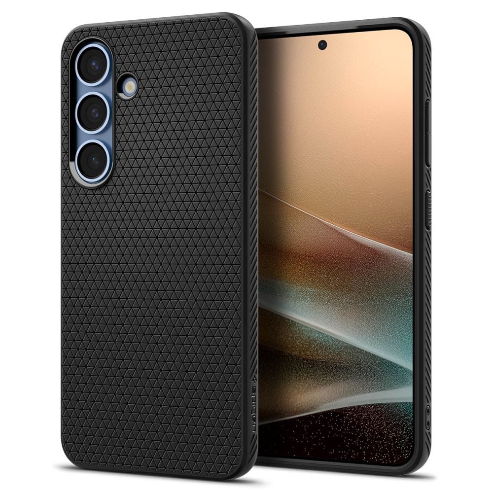 Levně Spigen Liquid Air, Samsung Galaxy S25 Plus, černý