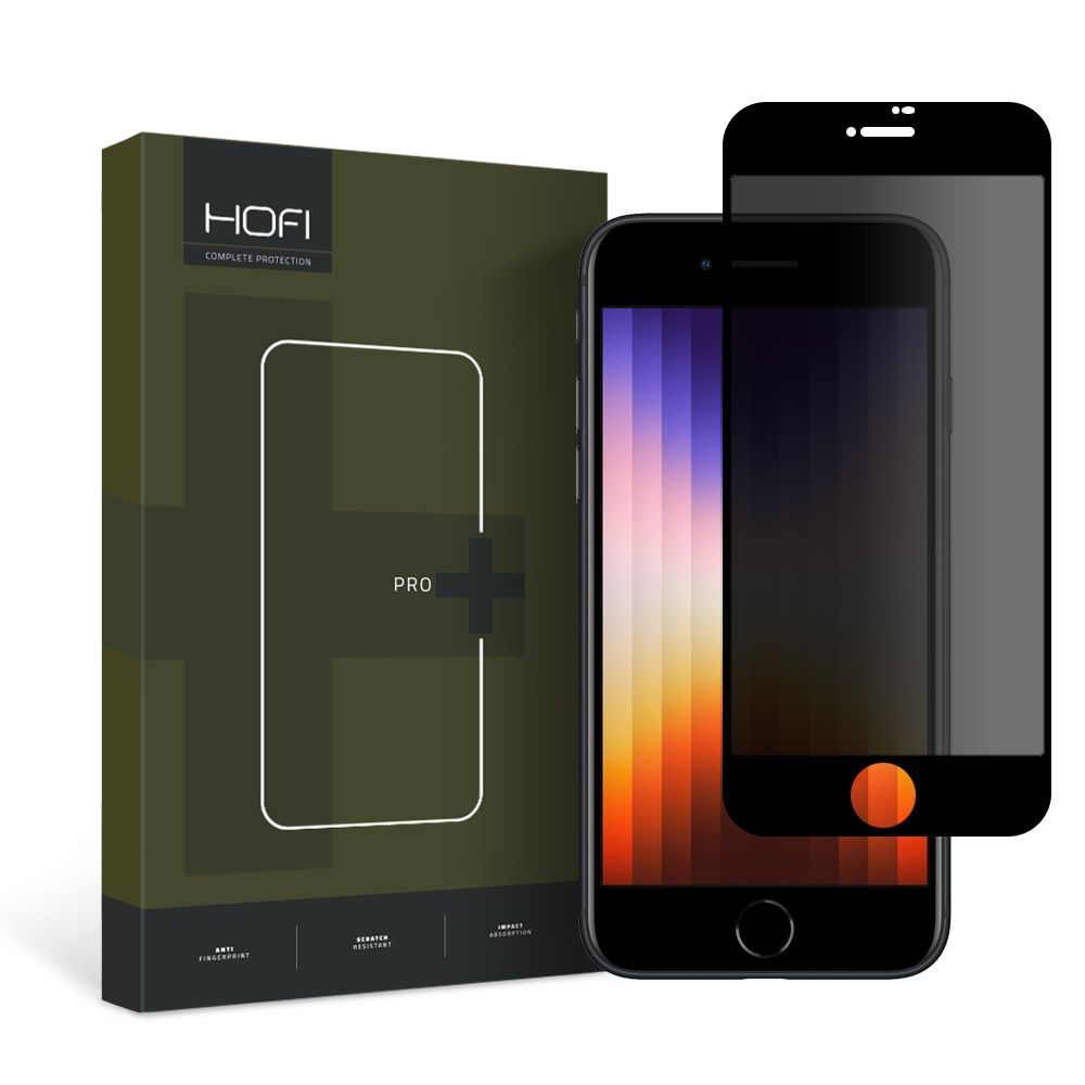 Hofi Privacy Glass Pro+ Tvrzené Sklo, IPhone 7 / 8 / SE 2020 / SE 2022