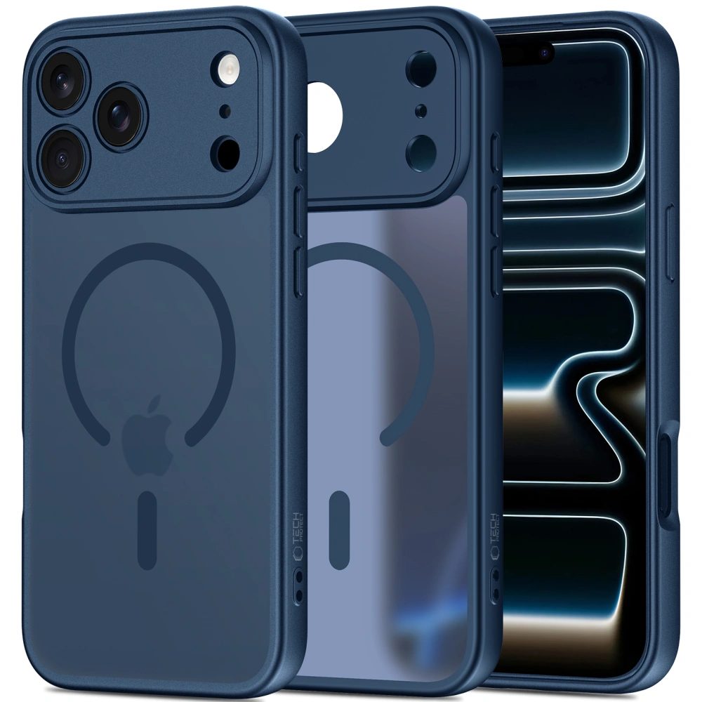 Tech-Protect BasicMag MagSafe, iPhone 17 Pro, tmavomodrý
