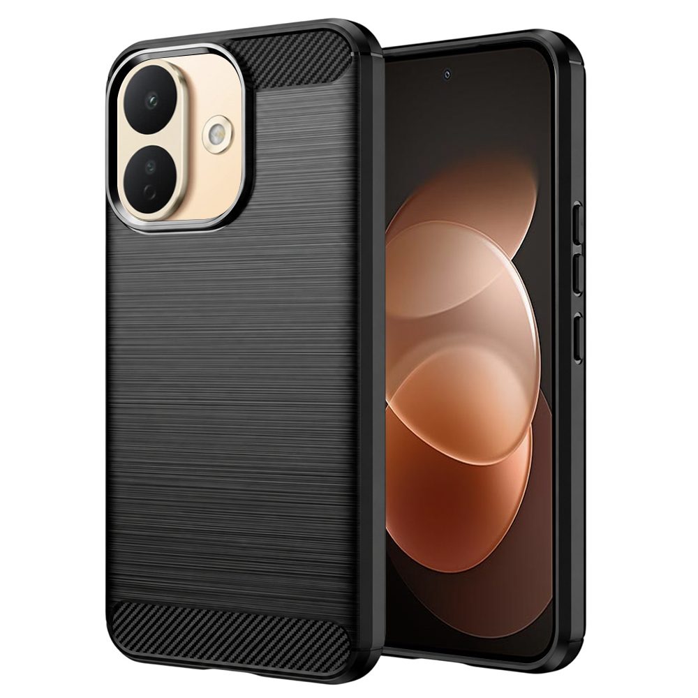 Husă Carbon, Xiaomi Redmi Note 17 Pro 5G, neagră