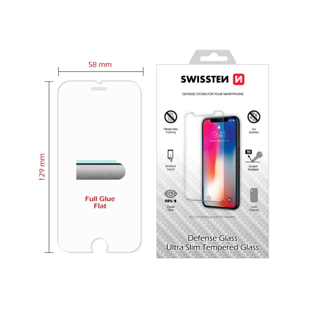 Swissten 2,5D Zaštitno Kaljeno Staklo, Apple IPhone 7 / 8