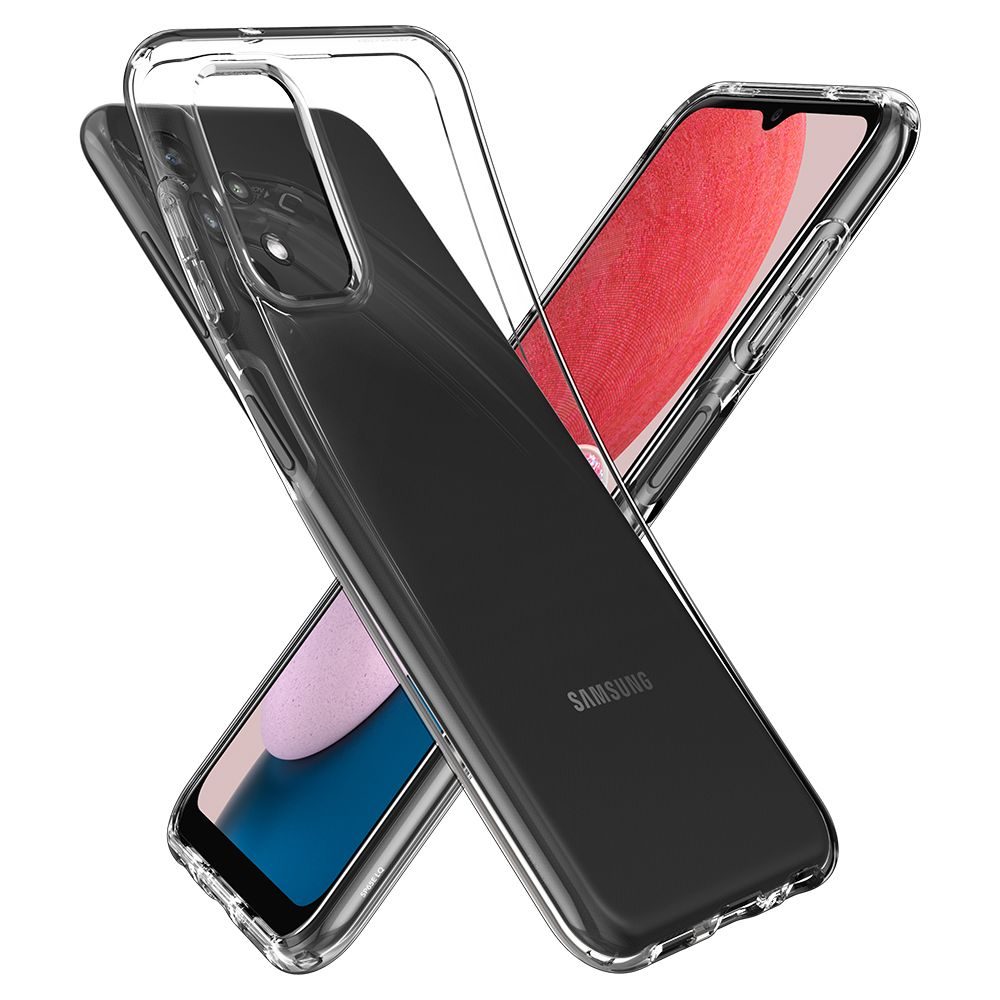 Spigen Liquid Crystal Carcasă Pentru Mobil, Samsung Galaxy A13 4G / LTE, Crystal Clear