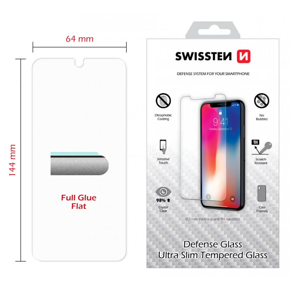 Swissten 2,5D Folie De Sticlă Securizată Protectoare, Samsung Galaxy A41
