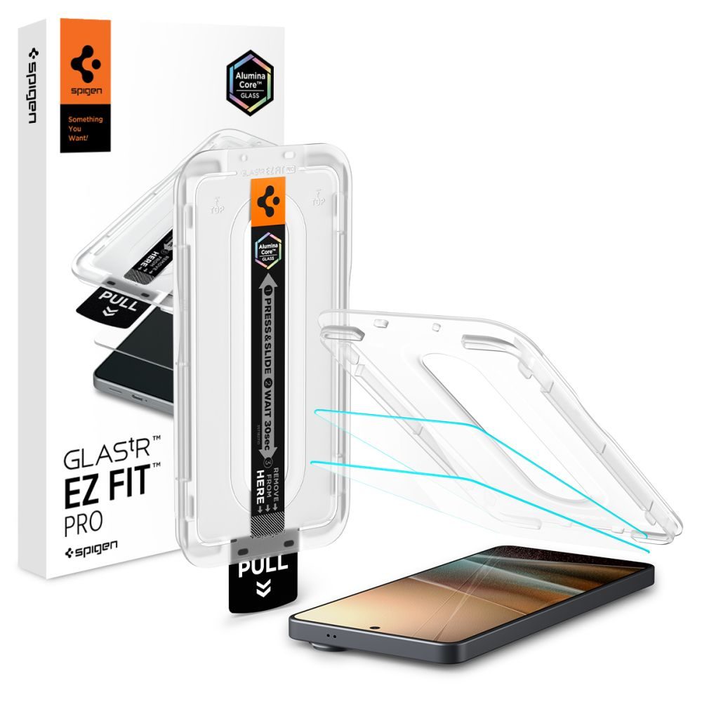 Levně Spigen Glas.TR EZ Fit Pro Anti Reflection s aplikátorem 2 kusy, Samsung Galaxy S26 Ultra