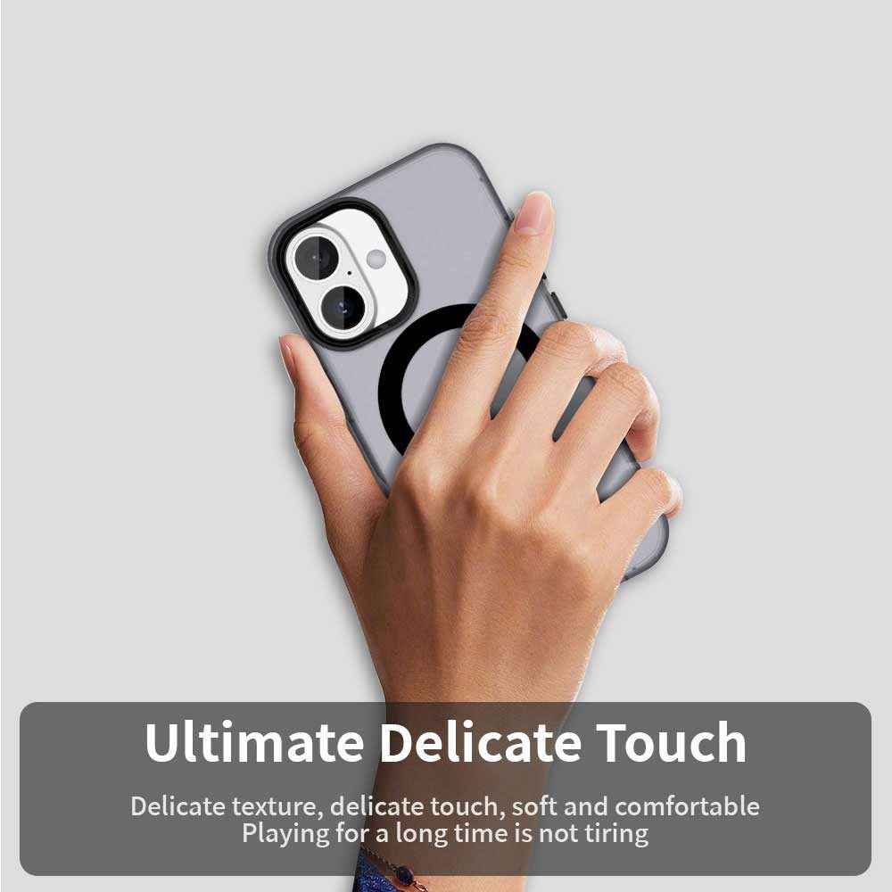 Techsuit CandyCase MagSafe, iPhone 17, čierny