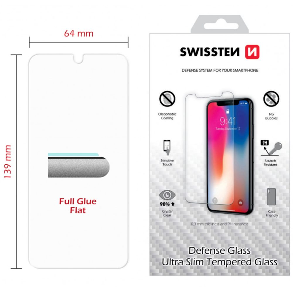 Swissten 2,5D Folie De Sticlă Securizată Protectoare, Samsung Galaxy A40