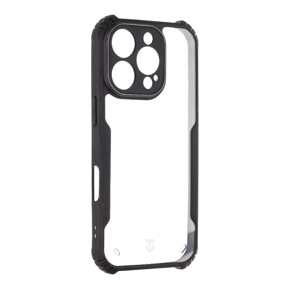 Tactical Quantum Stealth Maska, IPhone 16 Pro, Crni