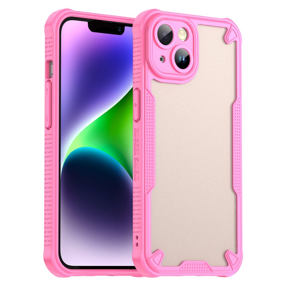 Levně ArmorShield Hybrid Case, iPhone 14, růžový