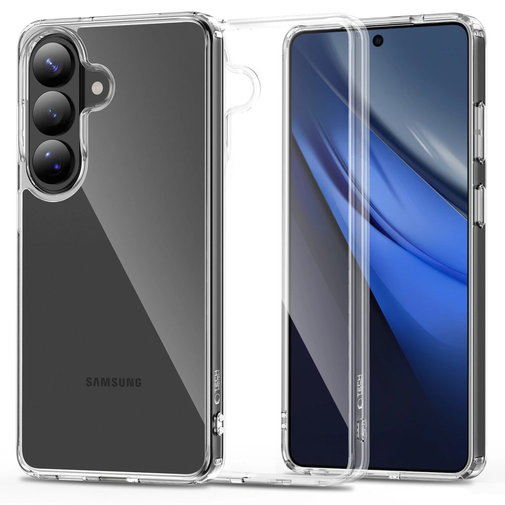 Levně Tech-Protect Flexair Hybrid, Samsung Galaxy S26 Plus, průhledný