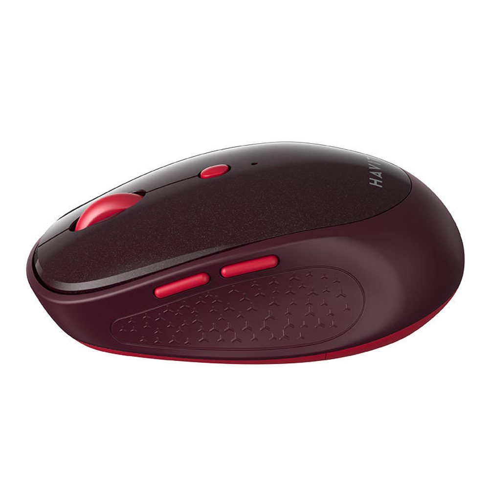 Havit MS76GT Univerzálna Bezdrôtová Myš 800-1600 DPI, červená