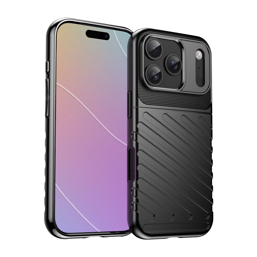 Levně Thunder obal, iPhone 17 Pro, černý
