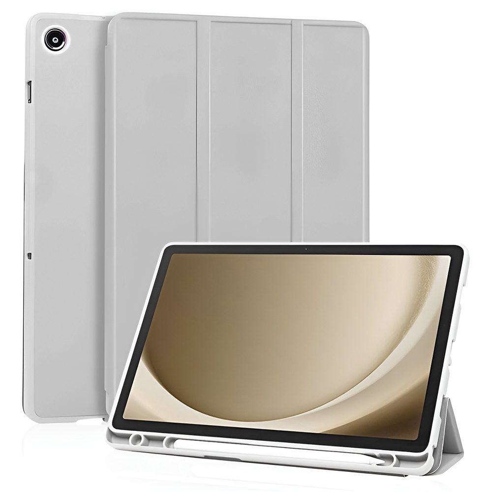 Levně Techsuit Flex Trifold pouzdro, Samsung Galaxy Tab A11 Plus / A9 Plus, šedé