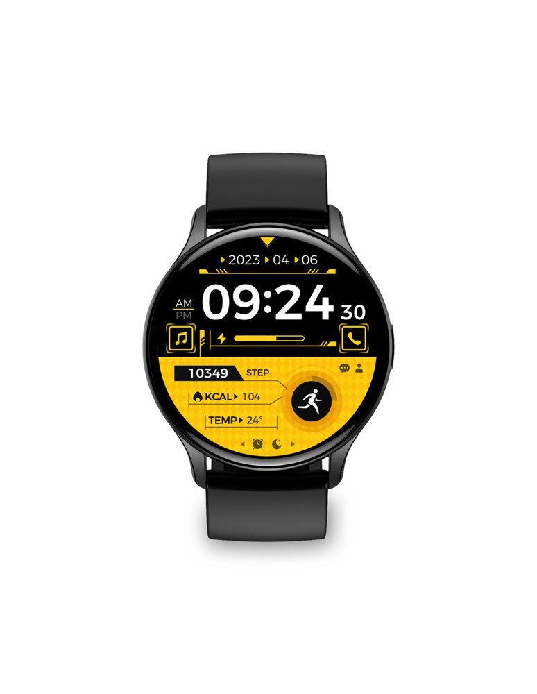 Ksix Core Amoled Smarwatch, Fekete