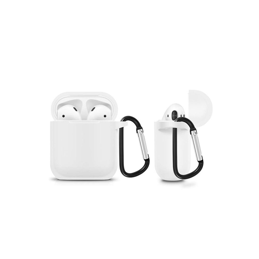 Szilikon AirPods Tok Fehér, 1. Típus