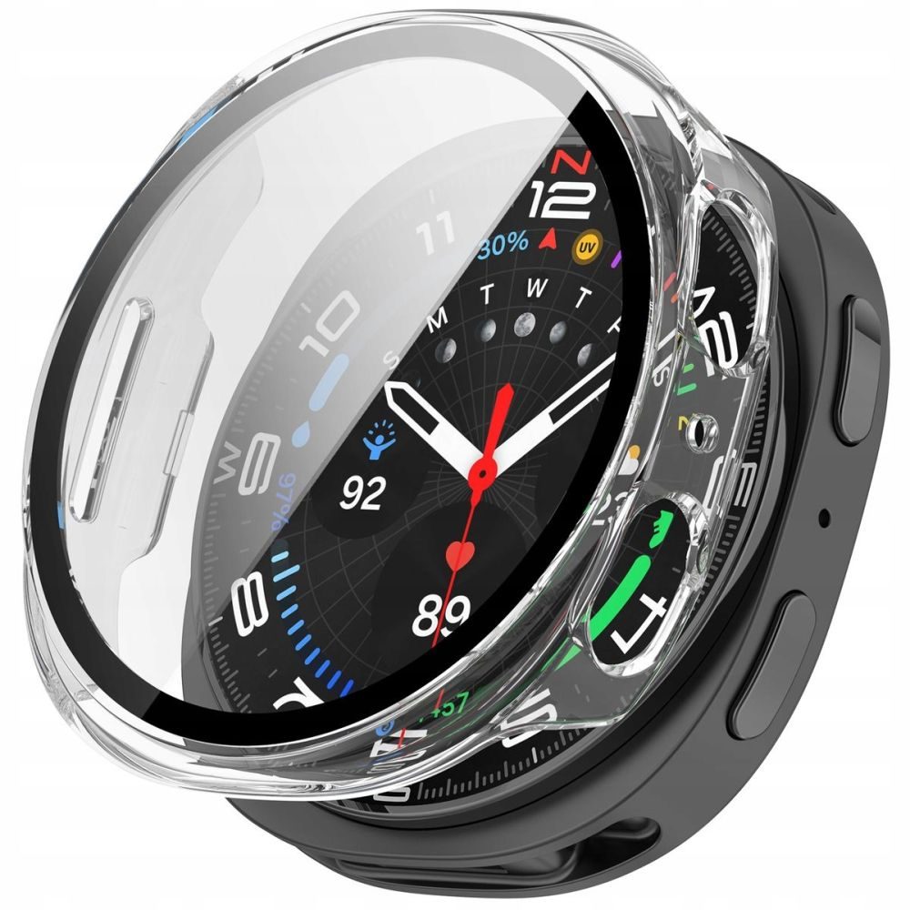 Tech-Protect Defense, Samsung Galaxy Watch 8 (44 mm), átlátszó