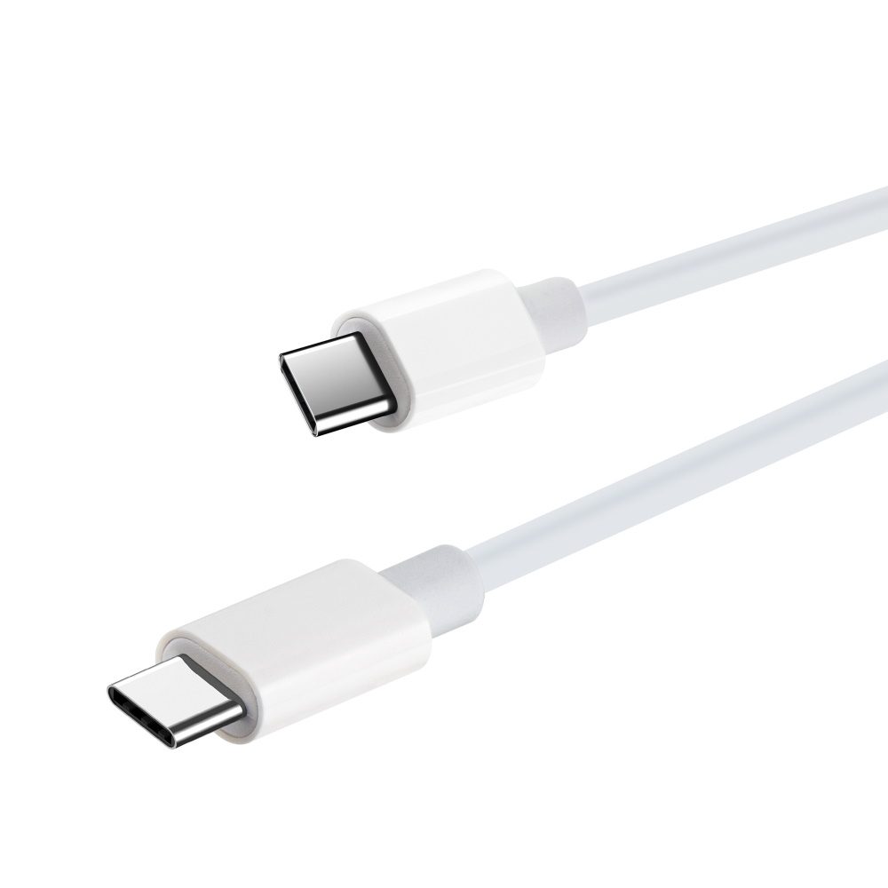 Maxlife Kabel MXUC-05 USB-C - USB-C 2,0 M 20W, Bílý