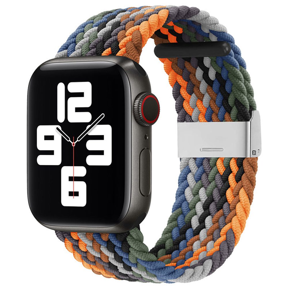 Strap Fabric Pas Za Apple Watch 6 / 5 / 4 / 3 / 2 (44 Mm / 42 Mm) Barven, Dizajn 6
