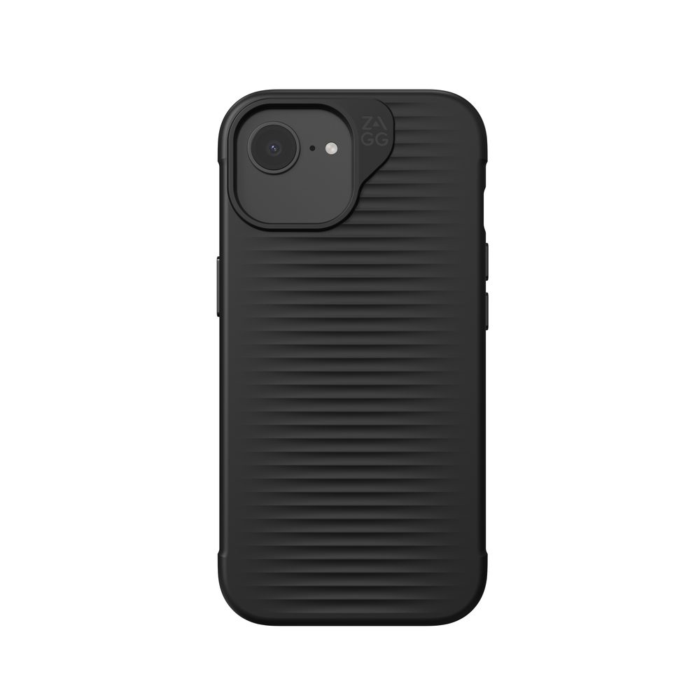 ZAGG Luxe ochranný kryt, iPhone 13 / 14 / 15 / 16e / 17e, čierny