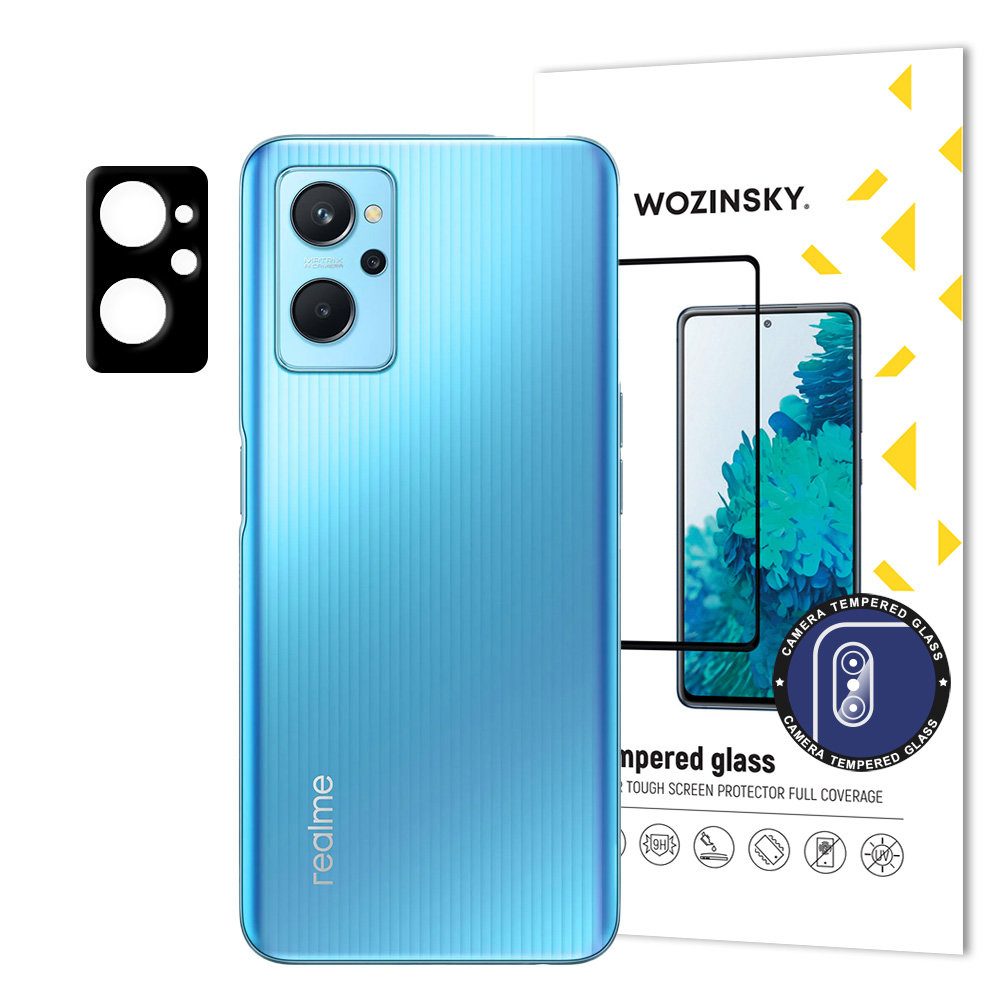 Levně Ochranné tvrzené sklo pro čočku fotoaparátu (kamery), Realme 9i