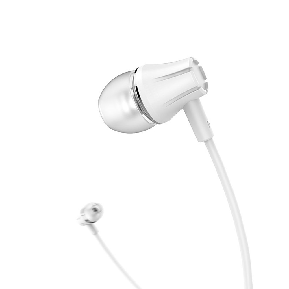 Borofone BM21 Elegantne Slušalke Z Mikrofonom, Bele