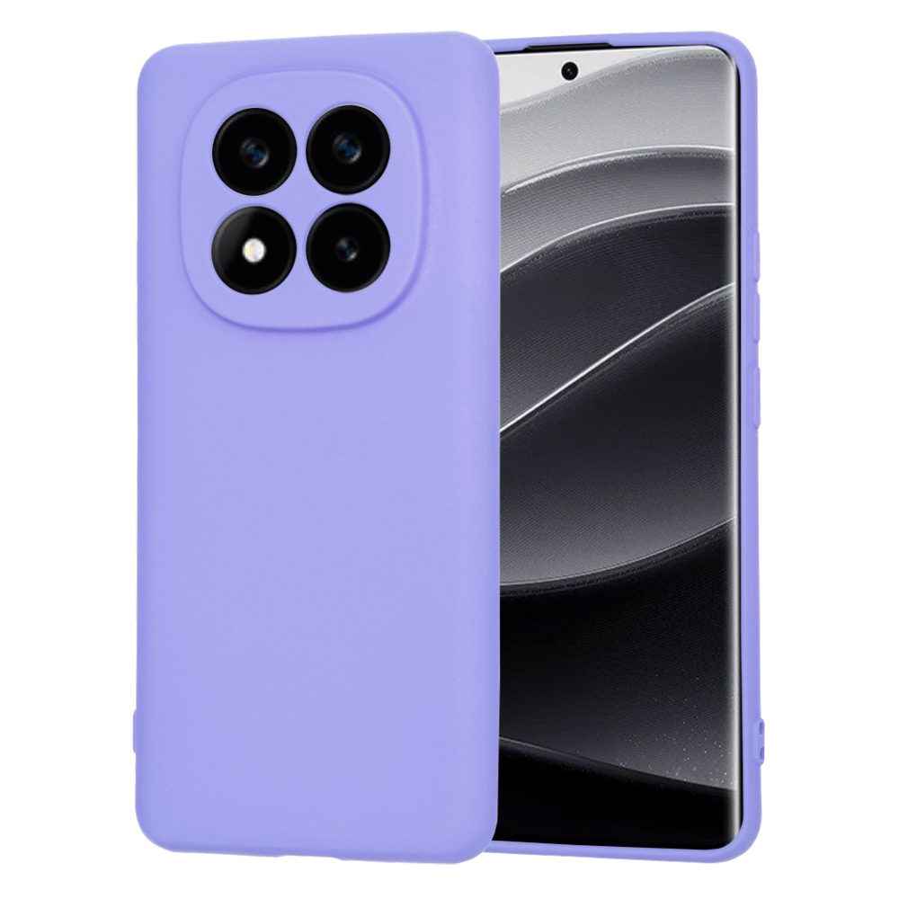 Techsuit SoftFlex tok, Xiaomi Redmi Note 14 Pro Plus 5G, világos lila