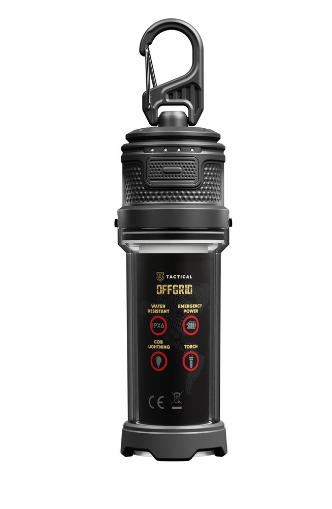 Lanternă Tactical OffGrid cu powerbank