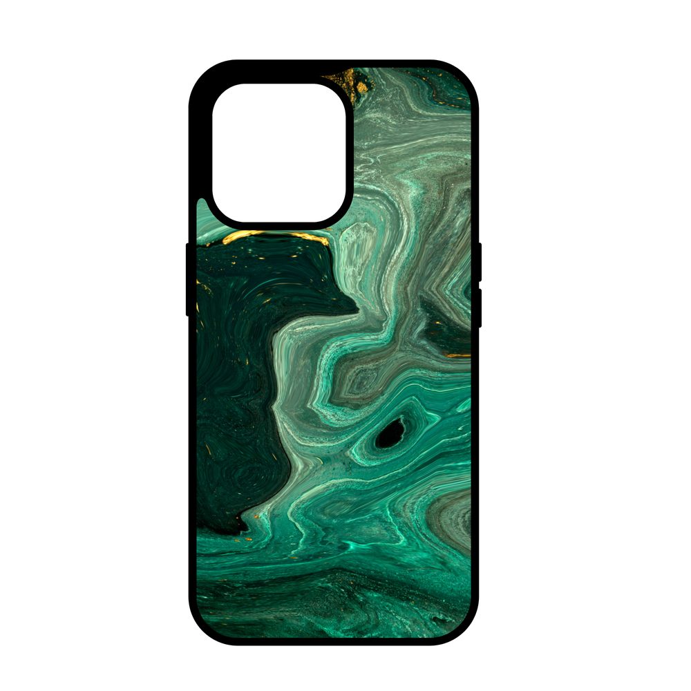 Momanio obal, iPhone 14 Pro Max, Marble green