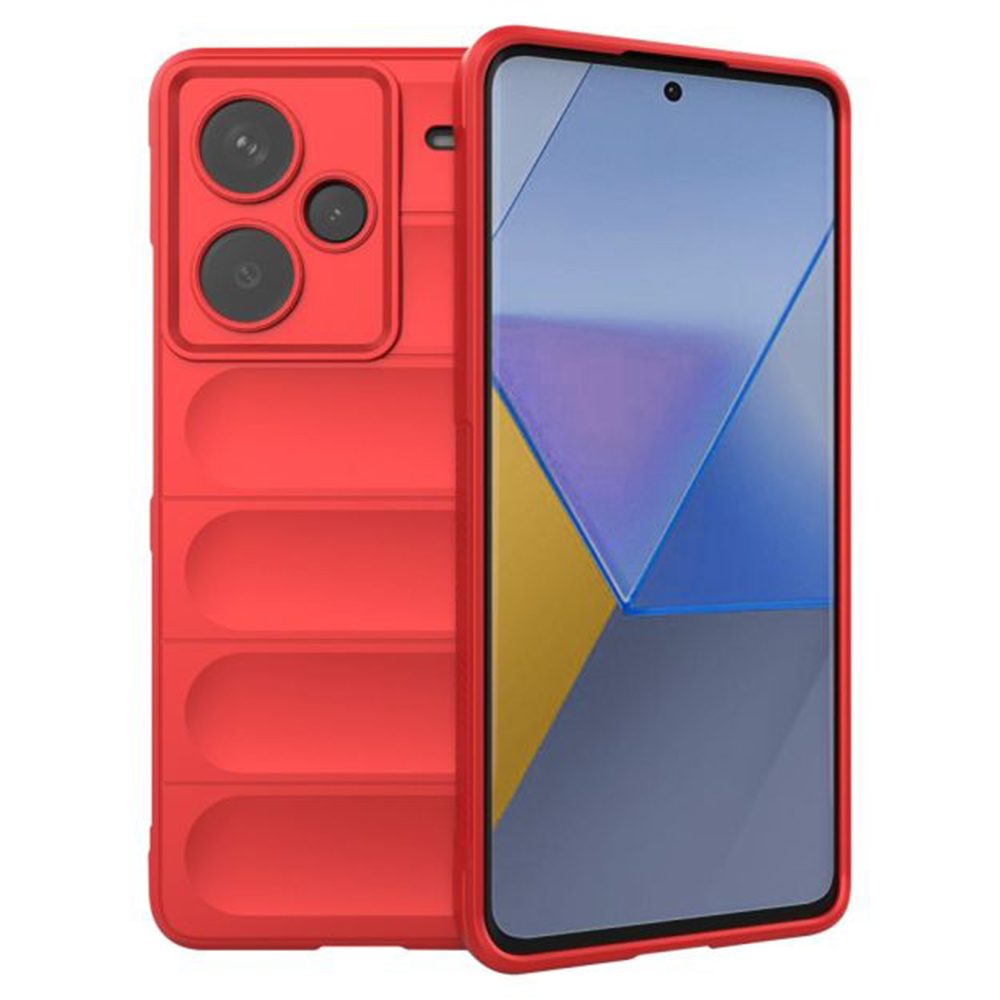 Magic Shield obal, Xiaomi Redmi Note 13 Pro+ 5G, červený