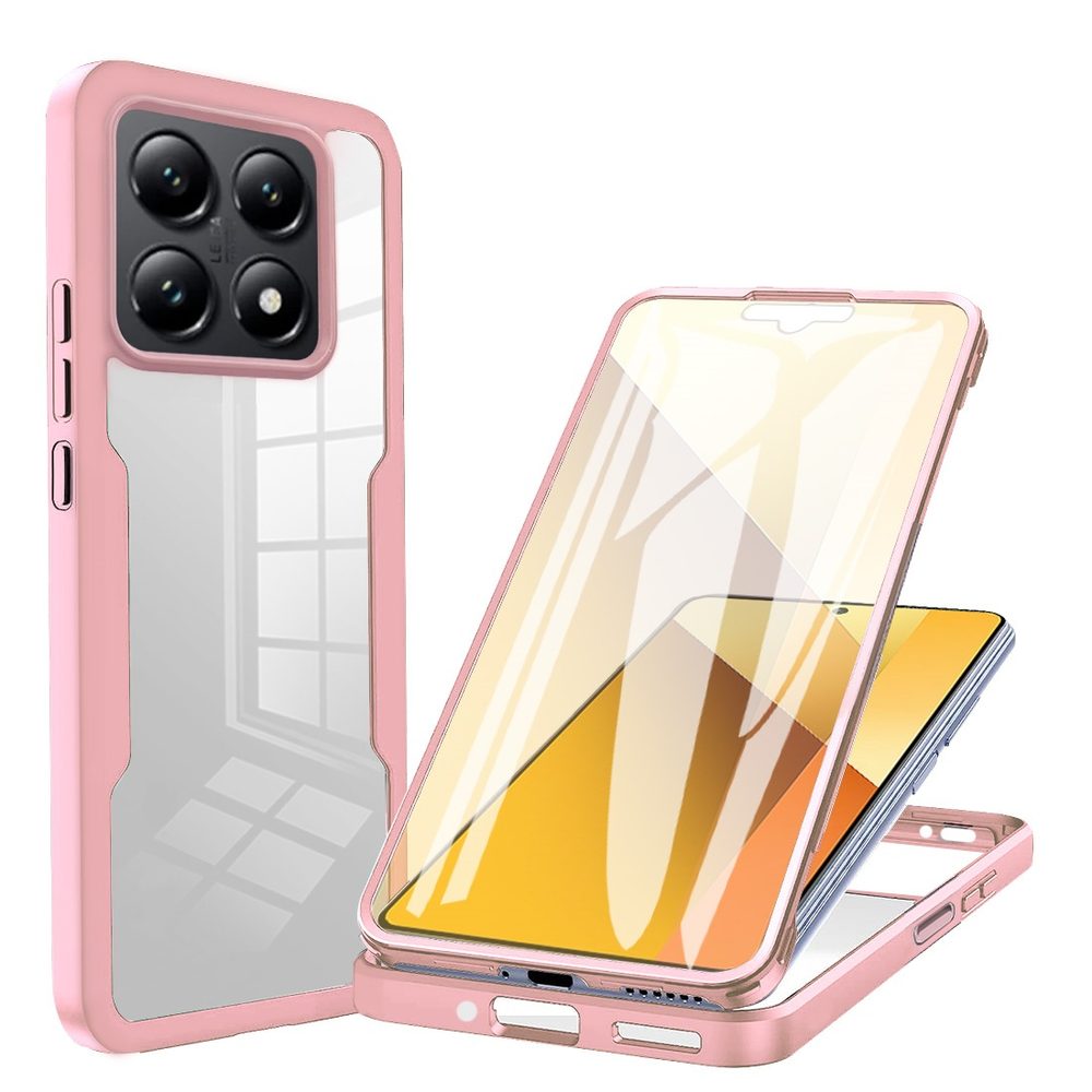 JP Defense colorful tok, Xiaomi 14T Pro, rózsaszín
