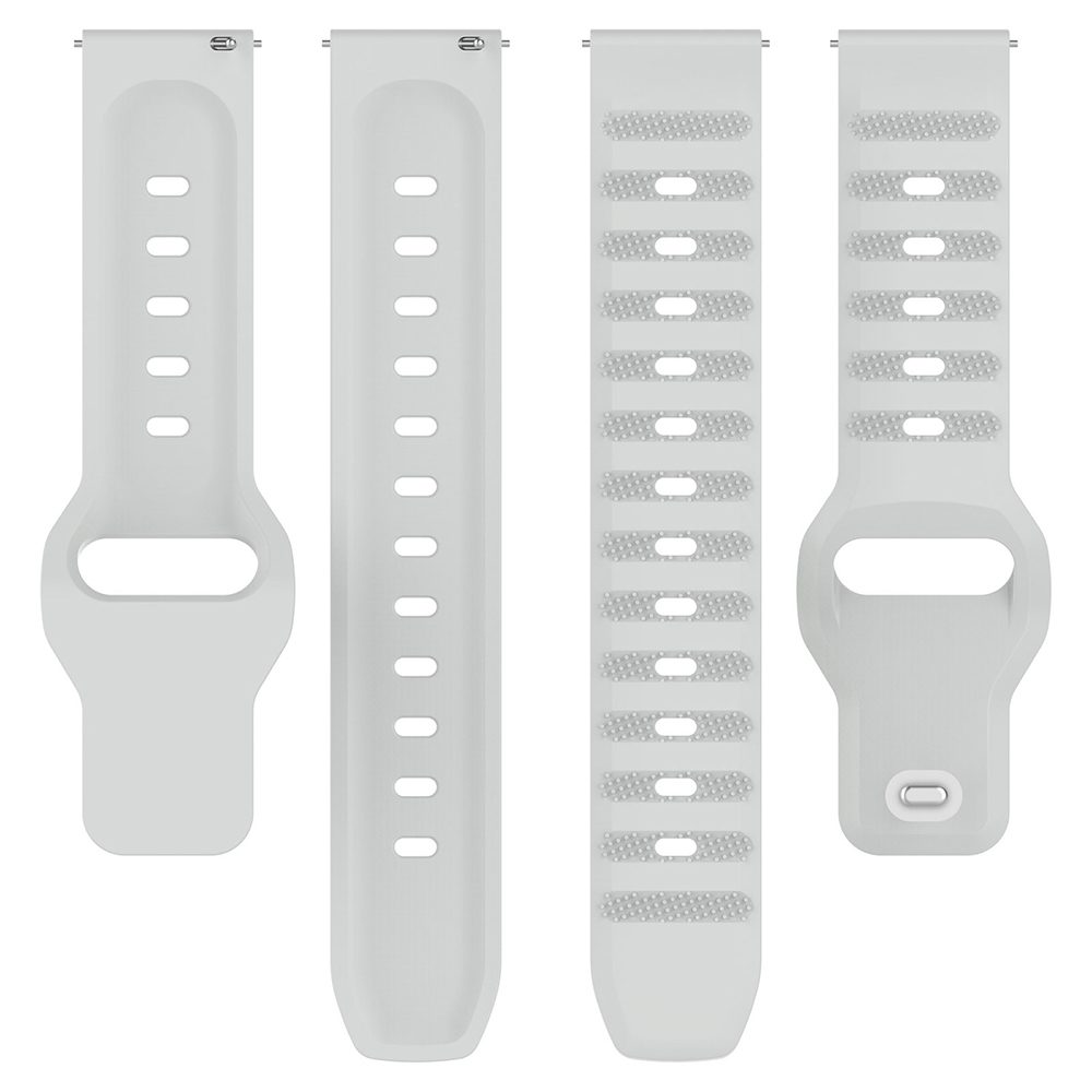 Techsuit remienok na hodinky 22mm (W050), sivý