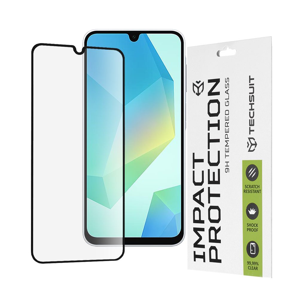 Levně Techsuit 111D Tvrzené sklo, Samsung Galaxy A16 4G / 5G / A17 4G / 5G, černé
