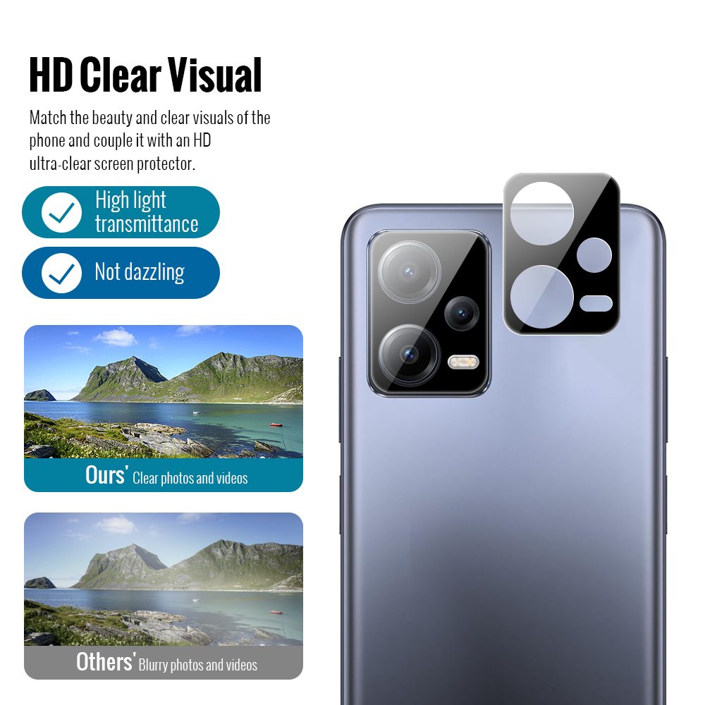2 Db Edzett üveg és 2 Db Kameraüveg Készlet, Xiaomi Redmi Note 12 5G