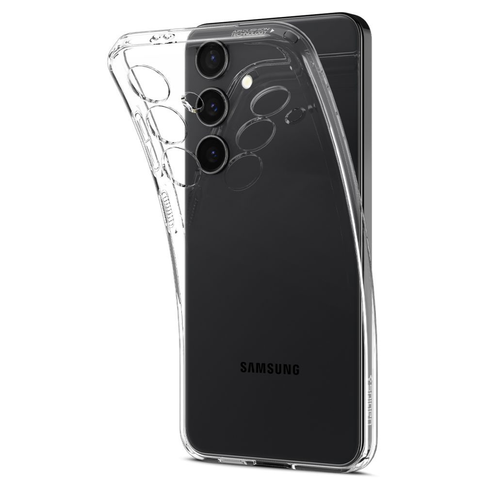 Spigen Liquid Crystal Carcasă Pentru Mobil, Samsung Galaxy S24, Crystal Clear