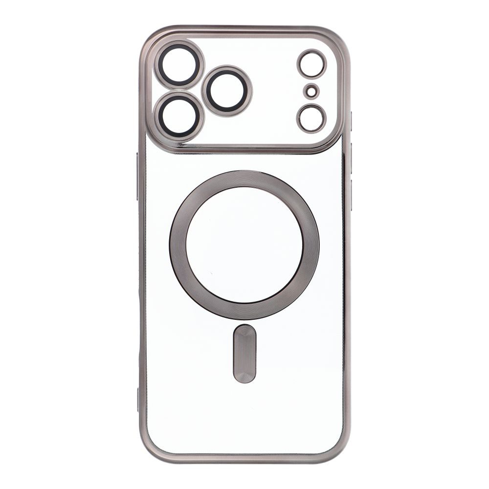 Electro Mag Cover MagSafe-vel, iPhone 17 Pro Max, titán szürke