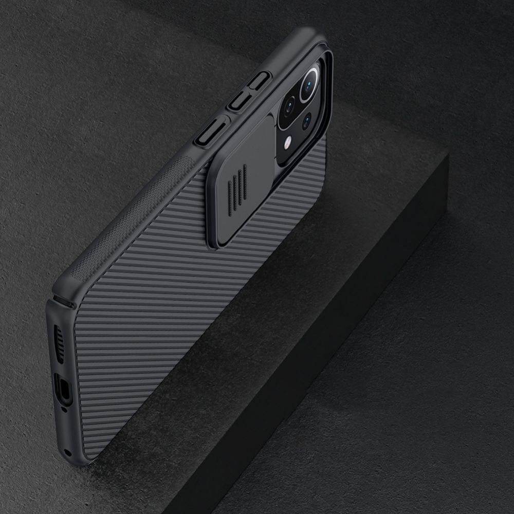 Nillkin Camshield, Xiaomi Mi 11 Lite / 11 Lite NE / 5G, črna