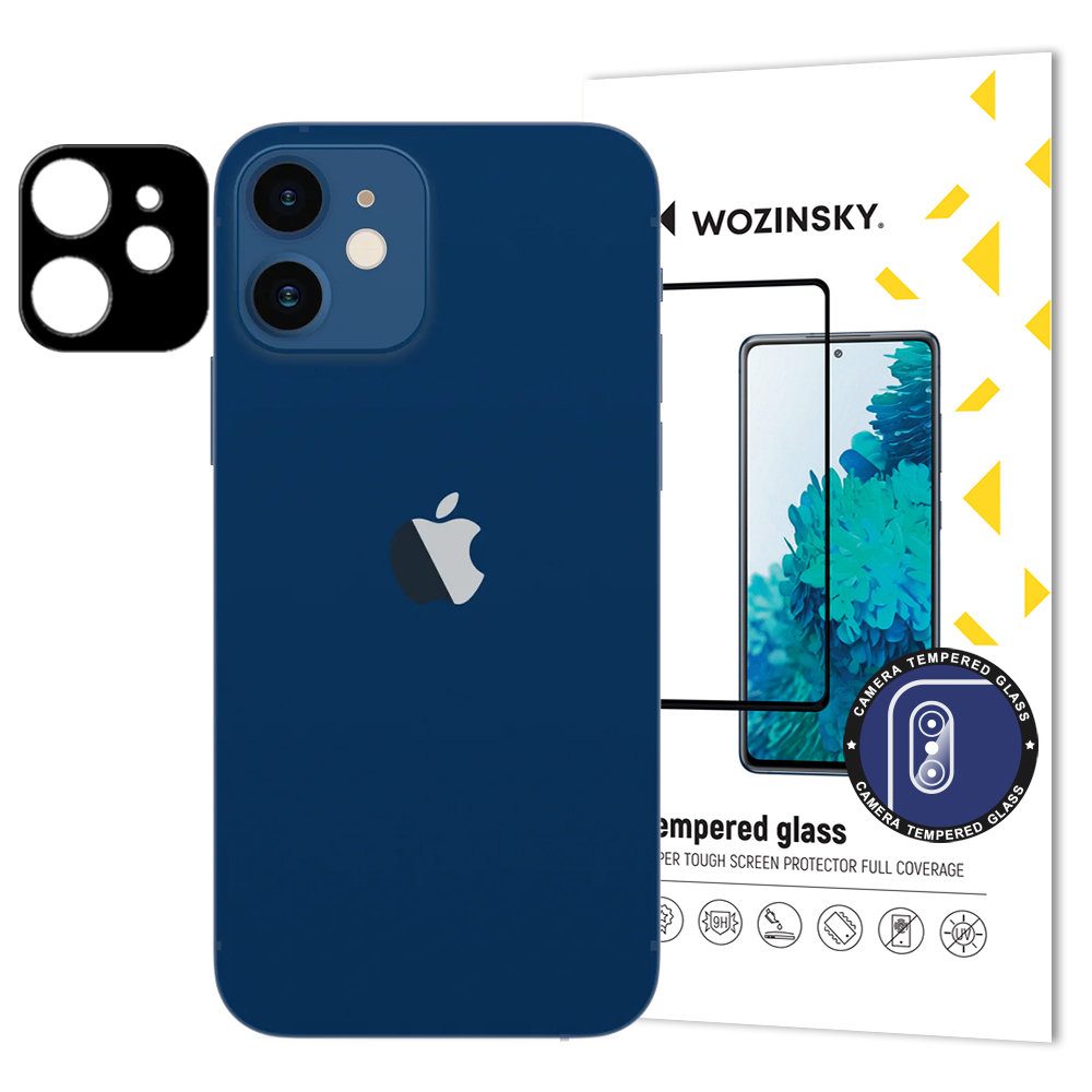 Wozinsky 9H Védő Edzett üveg A Kamera Lencséjéhez (kamera), IPhone 12 Mini