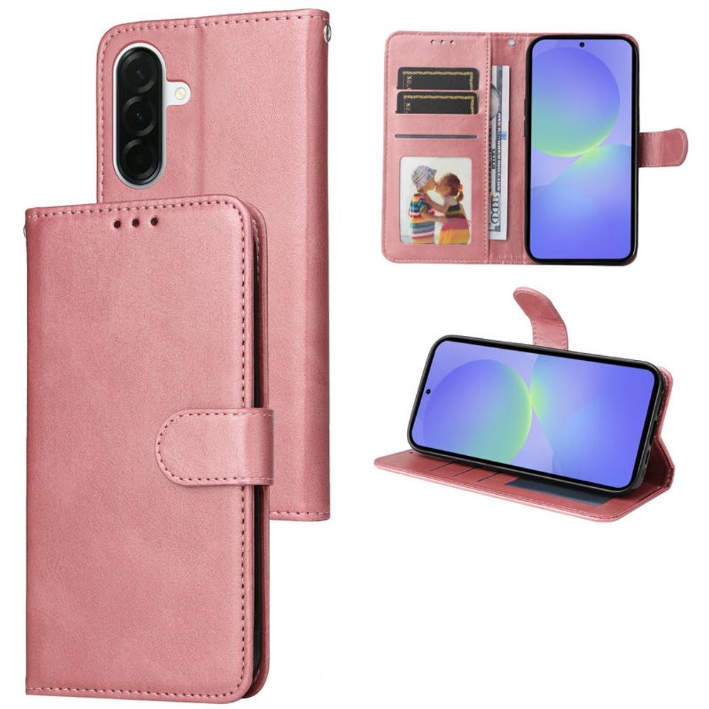 Husa Magnet Case, Samsung Galaxy A37, roz