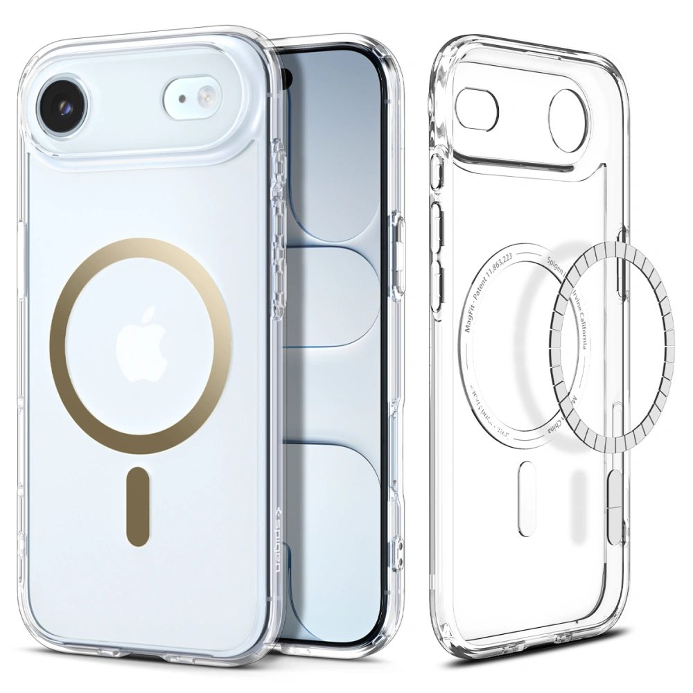 Levně Spigen Ultra Hybrid Mag s MagSafe, iPhone Air, zlatý