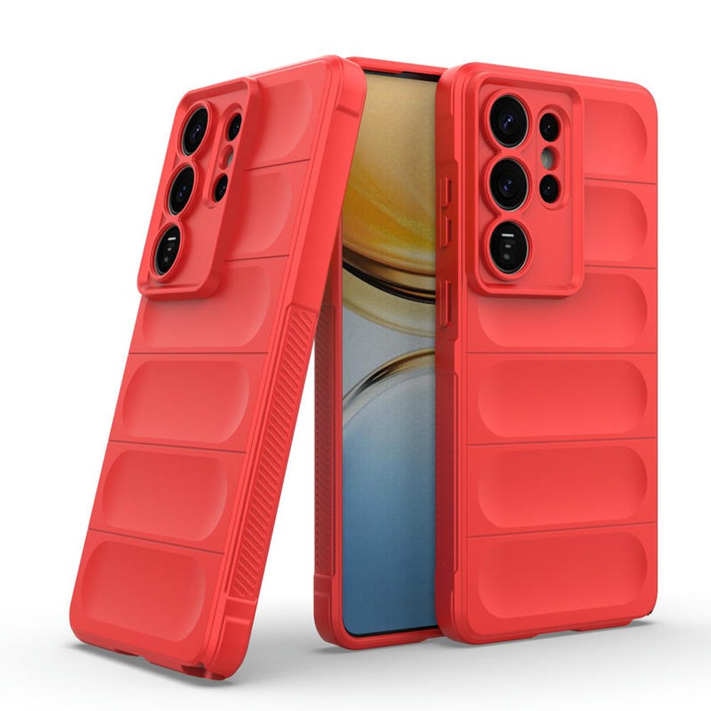 Levně Wency Magic Shield obal, Samsung Galaxy S26 Ultra, červený