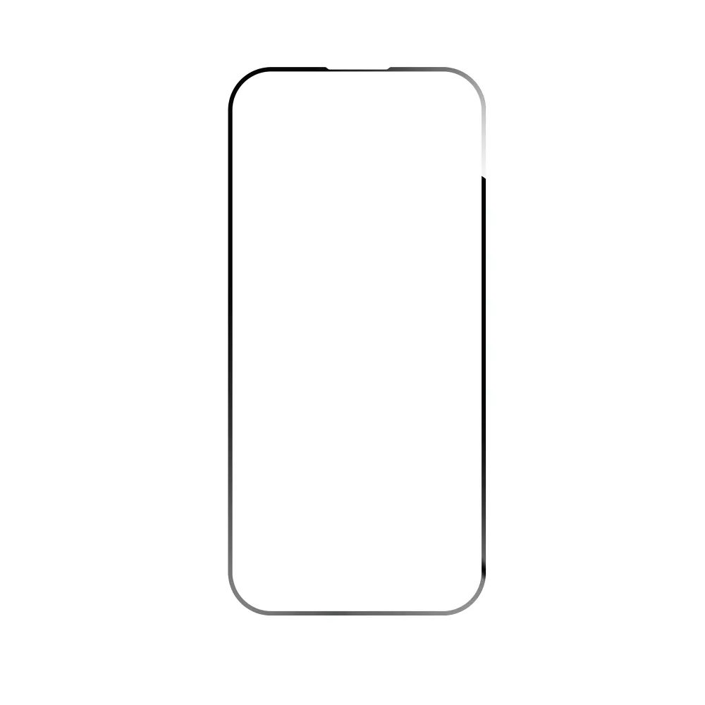 Hibridno Steklo Forcell Flexible 5D Full Glue, IPhone 14 Pro, črno
