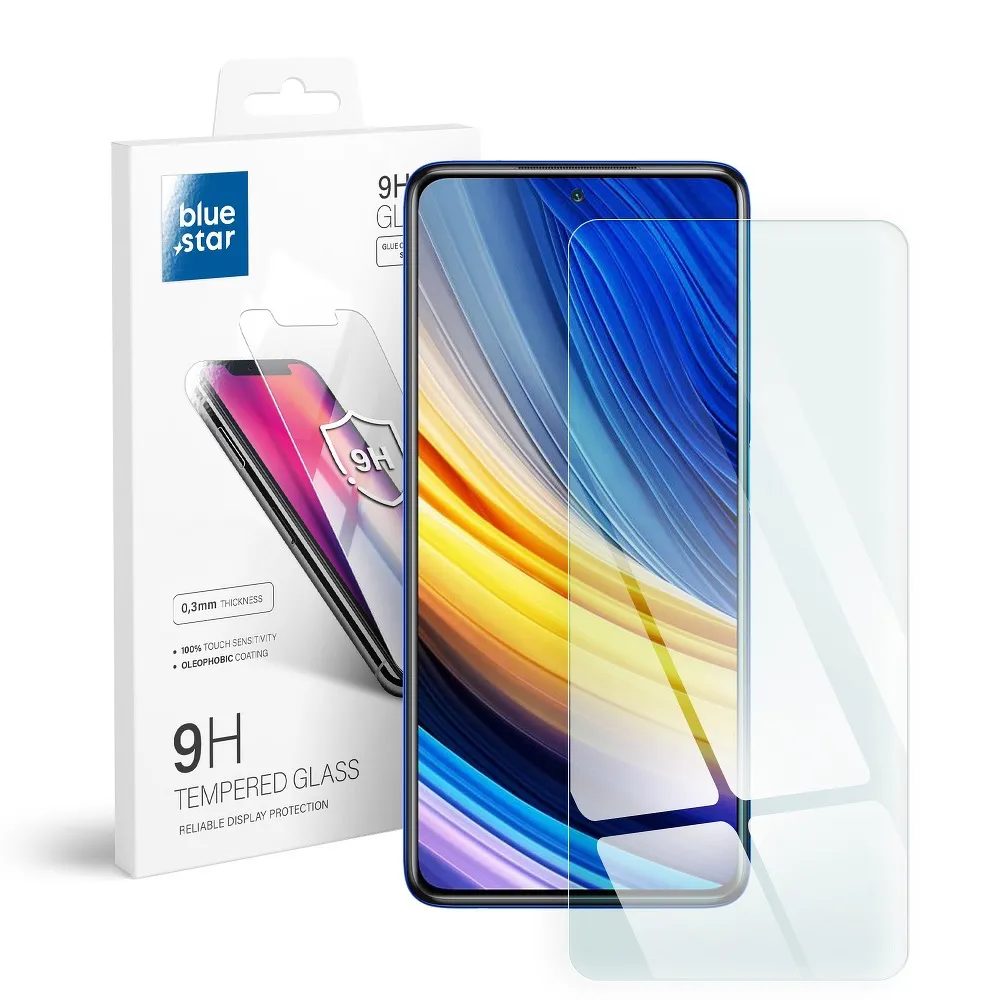 BlueStar Folie De Sticlă Securizată Protectoare, Xiaomi Poco M4 Pro